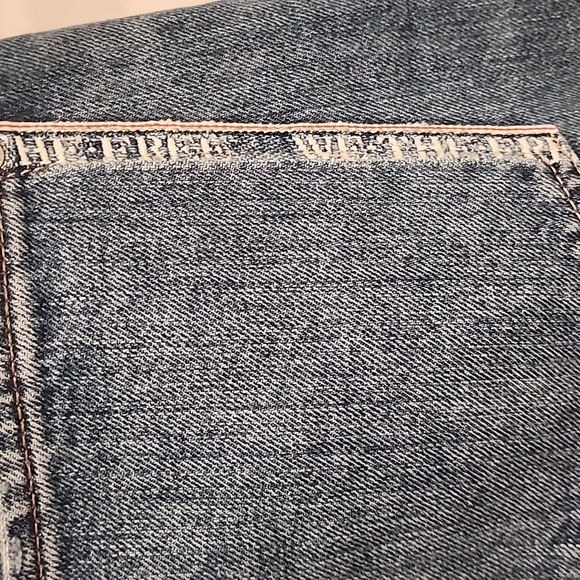 NWT 32 We The Free Slade Slim Sselvedge Jean - Picture 4 of 8